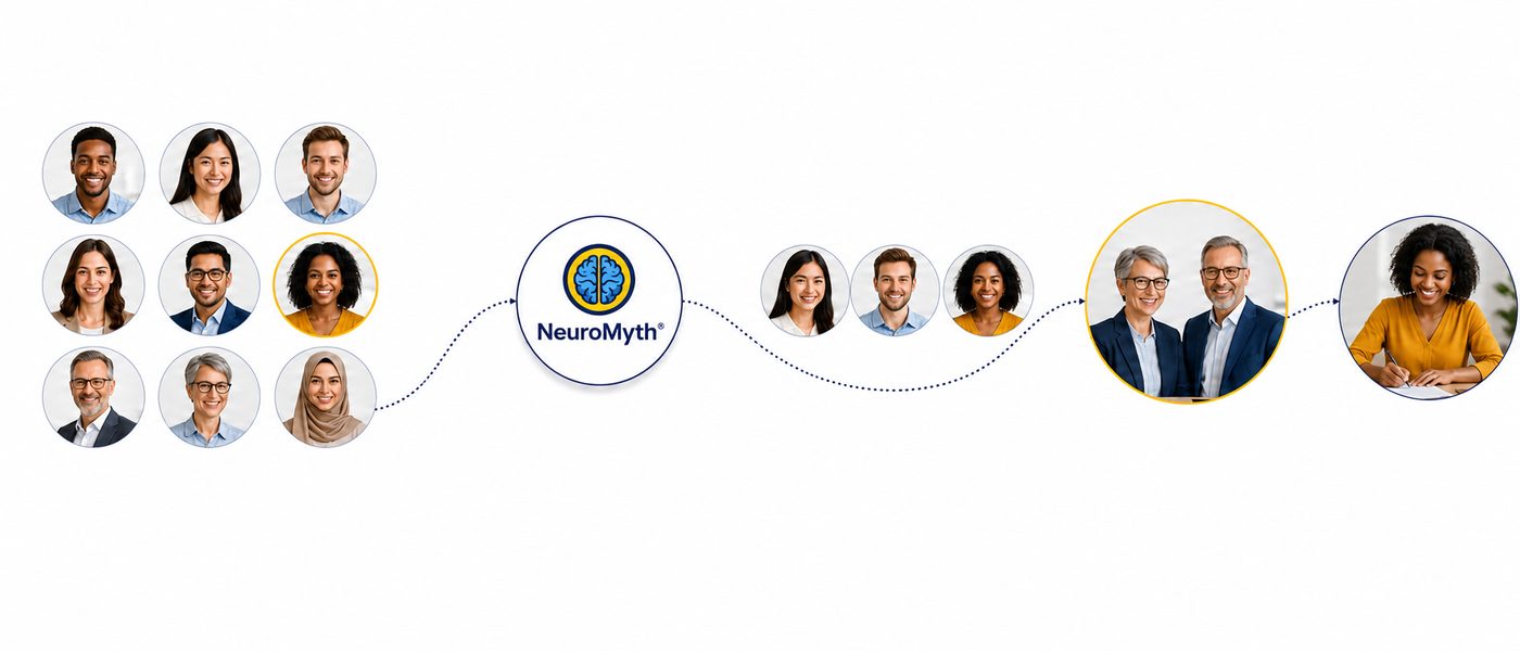 NeuroMyth selection flow